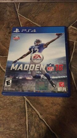 PS4 Madden 2016