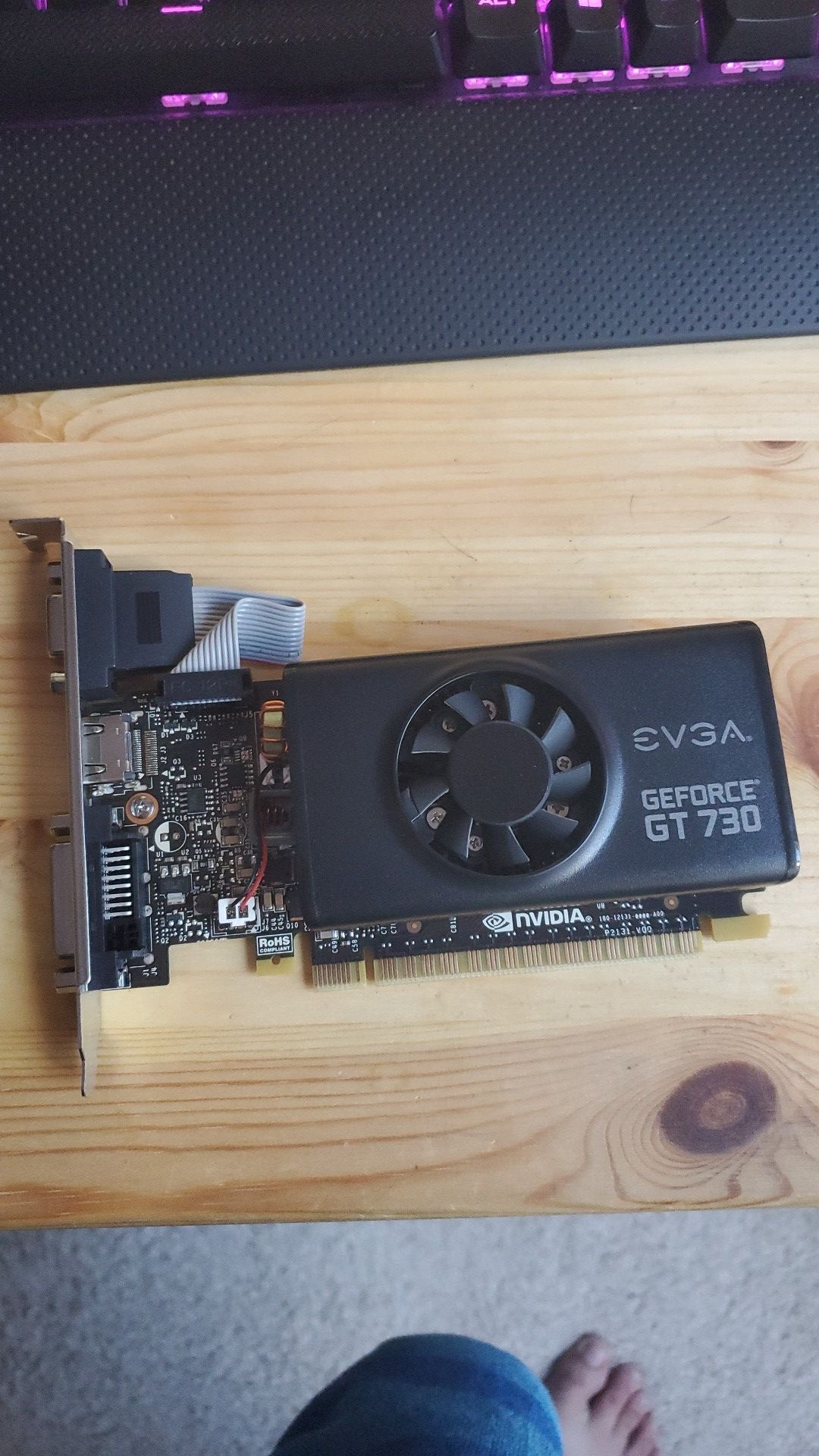 NVIDA EVGA GEFORCE GT 730