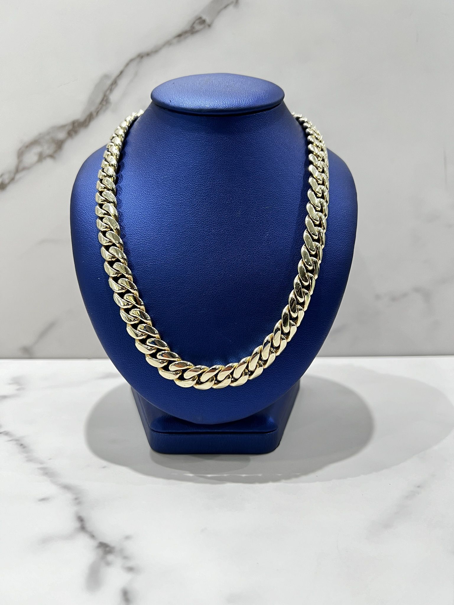 Cuban Link Choker 10k Gold