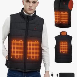 Flyhare Men's Heated Vest With Battery Pack (XL)