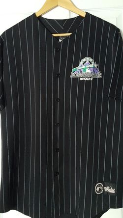Vintage 1998 Colorado Rockies staff only mens jersey xl