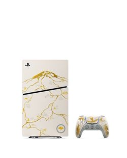Sony PlayStation_5 Disc Ghost of Yotei Gold Limited Edition Slim Console - Next-Gen 4K Gaming, Ultra HD Blu-ray, 1TB SSD Storage, Lightweight & Compac