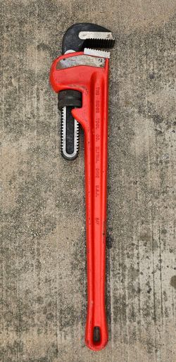 24" Ridgid Heavy Duty Pipe Wrench Ridge Tool Made in USA