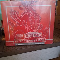 Pokemon "Sword &shield Battle Styles  " Elite Trainer Box Etb