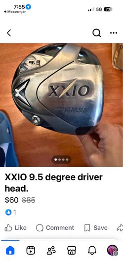 XXIO 9.5 Degree Driver Head