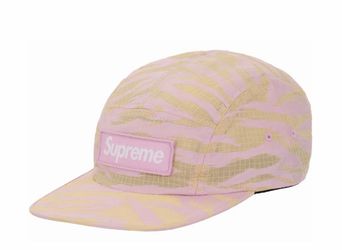 Supreme Tiger Ripstop Camo Camp Cap Pink : SS26 *BRAND NEW*