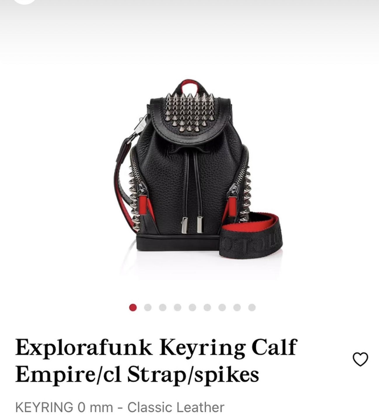 Explorafunk Keyring Calf Empire/cl Strap/spikes