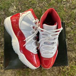 Cherry Jordan 11s Size 10🔥