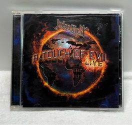 Judas Priest : A Touch of Evil Live CD 2009  Sony Heavy Metal Album Rob Halford