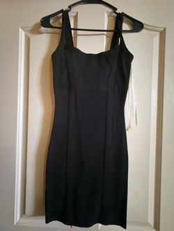 Black Bodycon Mini Dress
