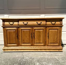 Sideboard Buffet Hutch Dresser Cabinet Bureau