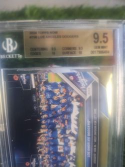 Dodgers Baseball Card