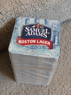 125 beer coasters sealed Sam Adams for the love of beer
