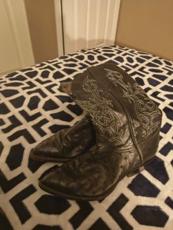 Mexican leather boots