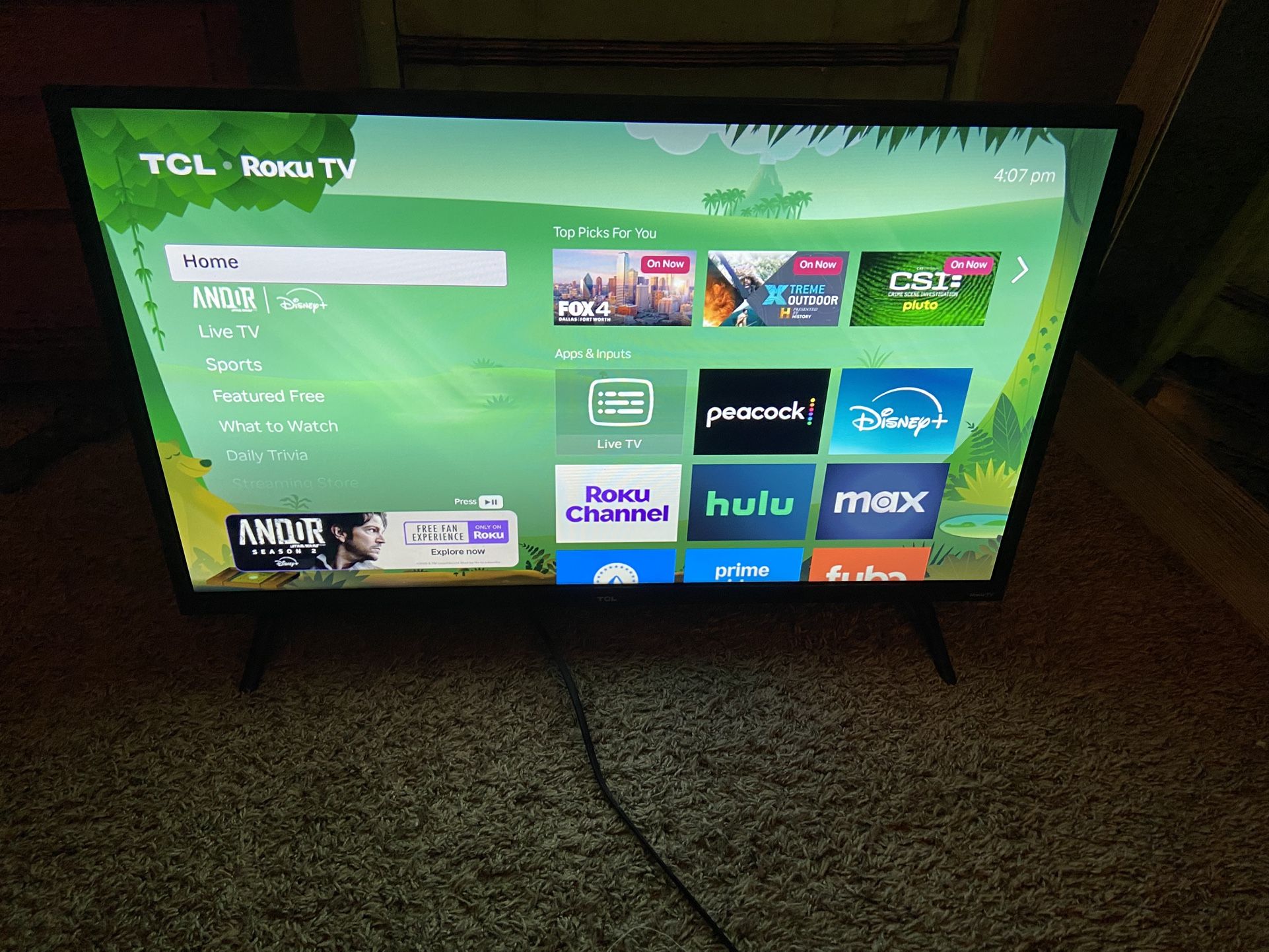 32in Roku Onn Smart Tv