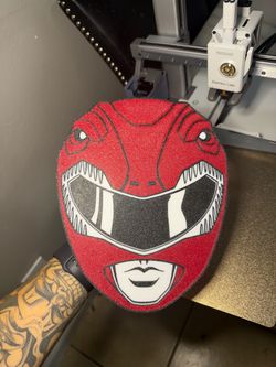 Red Power Ranger Wall Art