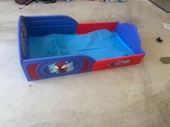Spider man toddler bed