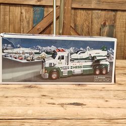 Hess Toy Truck and Space Cruiser with Scout 50th Anniversary (With Certificate)