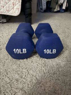 10lb dumbbells (set of 2)