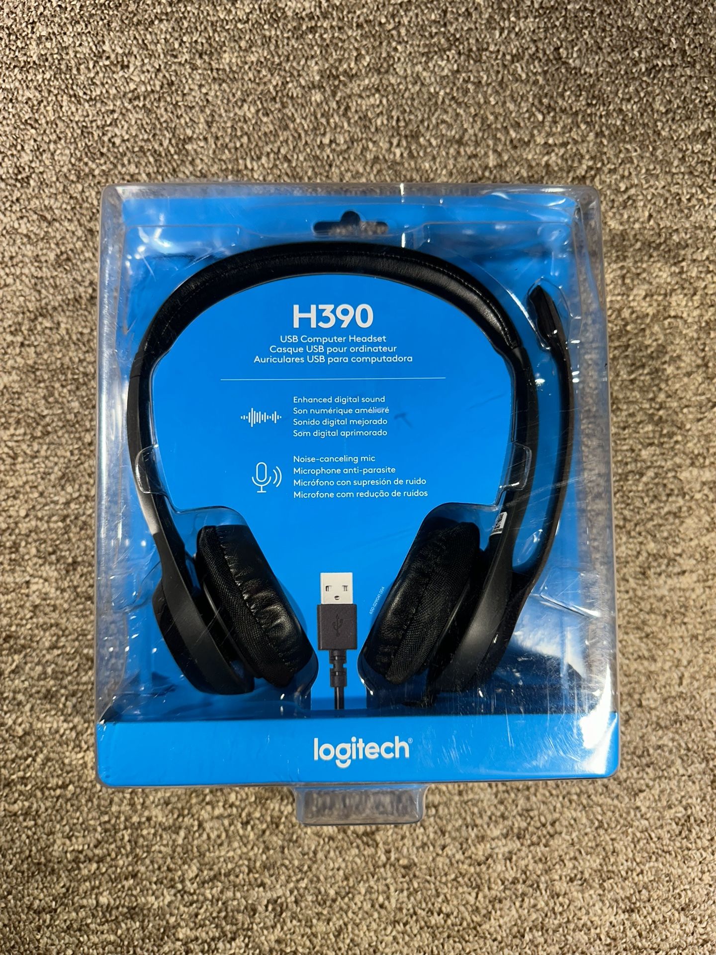 Logitech H390 USB Computer Headset