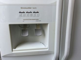 Pristine Flawless Kitchenaid Side By Side Refrigerator Freezer For Sale In Edmonds Wa Offerup