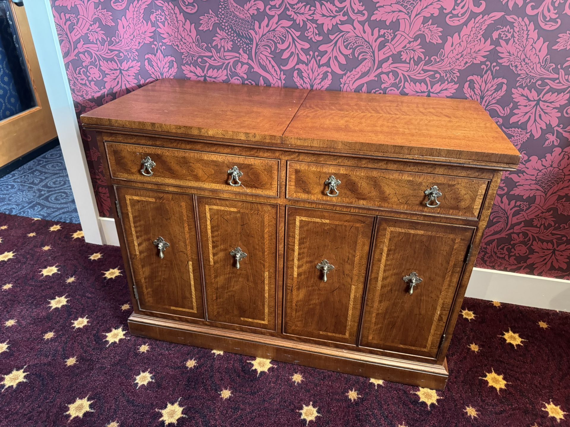 Antique Side Bar Table