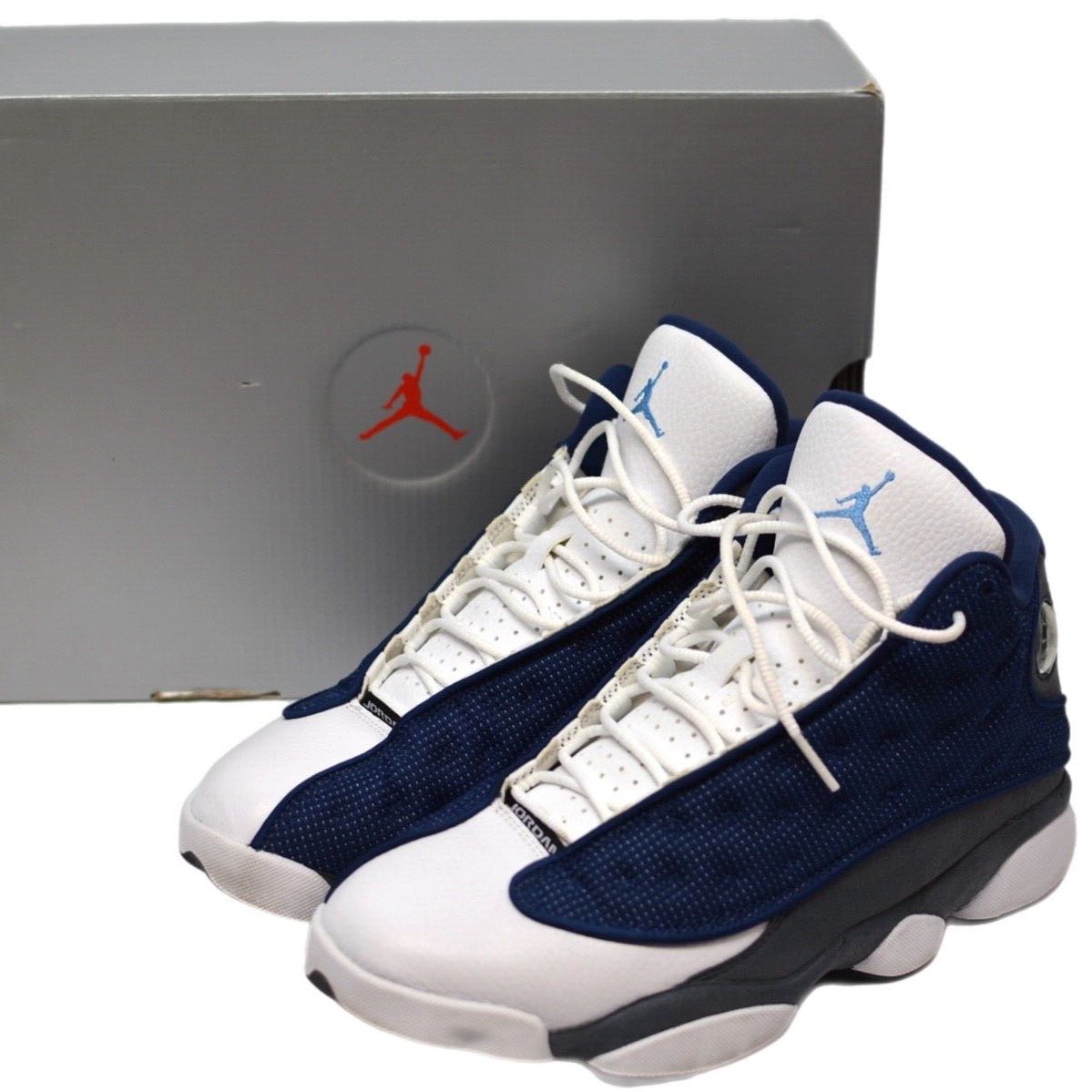 Air Jordan 13 Retro Mens Size 8 Blue White Grey 414571–404 sneakers 
