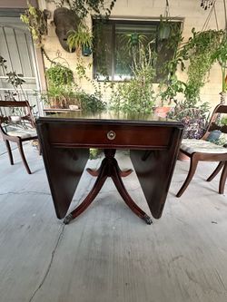 Mahogany Drop Leaf Table