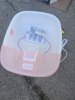 HoMedics Bubble Bliss Foot Spa Set – Heat, Bubbles, Massage & Accessories