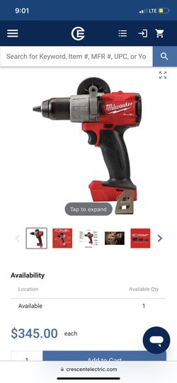 Milwaukee Concrete Drill