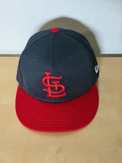 New Era St Louis Cardinals 59FIFTY Fitted Hat Size 7 Navy Red MLB