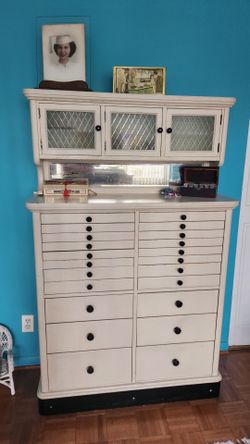 Antique Dentist Cabinet