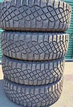 275 70 18 Goodyear tires Con 80% de Vida Las 4