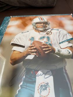 Dan Marino - Autographed Plaque