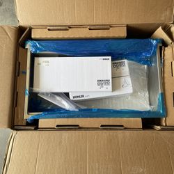 KOHLER Strive 35-1/2 in. Undermount Single Bowl Stainless Steel Workstation Kitchen Sink