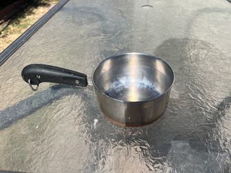 Revereware 1qt Stainless Steel Pot Pan with Copper Bottom Revere-ware