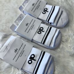 Alo Socks ($15 Each)