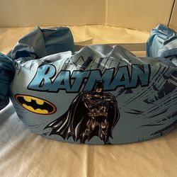 Batman Toddler Swim Floats for Pool,Kids 30 to 55lbs, Toddler, Swim Float with Arm Wings for Boys and Girls