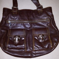 Marc Jacobs large shoulder bag Brown Leather
