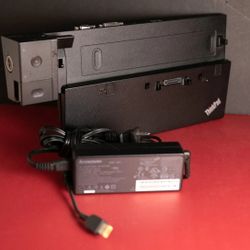 Lenovo ThinkPad Pro Dock 40A1 T440 T440p T440s T450 T460 T470 + 90 Watt Adapter/Charger