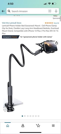 Lamicall Gooseneck phone Holder for Sale in Brooklyn, NY - OfferUp