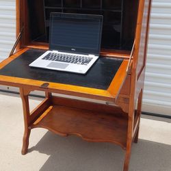 Antique Secretary - Laptop Station