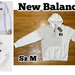NEW BALANCE ATHLETICS FLEECE HOODIE Men’s Sz Medium New! 