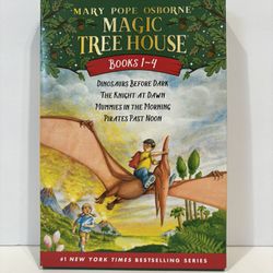 Magic Tree House Boxed Set Books 1-4 by Mary Pope Osborne