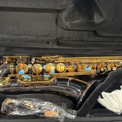 Tenor Saxophone Intermediate Quality W Case Brand New Warranty 