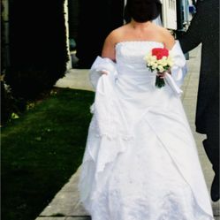 Satin Bridal Gown- Wedding Dress