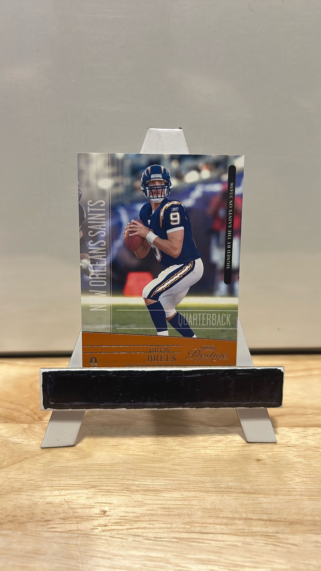 2006 Drew Brees Playoff Prestige