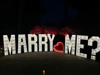 Marquee Letters & Numbers