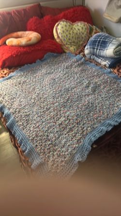 Handmade baby blanket Handmade baby blanket