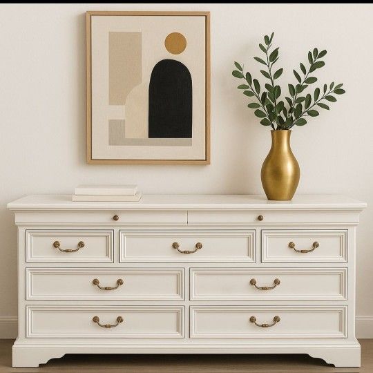 White Dresser 